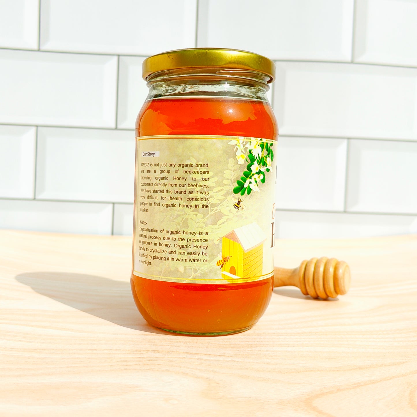 Organic Moringa Honey